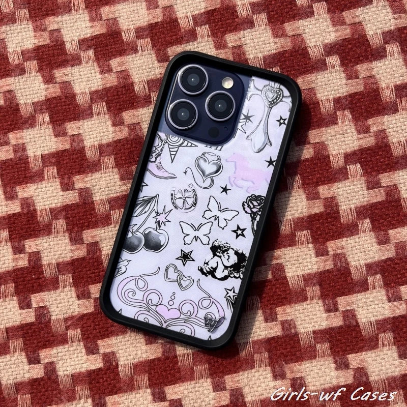 Nessa Barrett Wildflower Girls Phone Case For iPhone