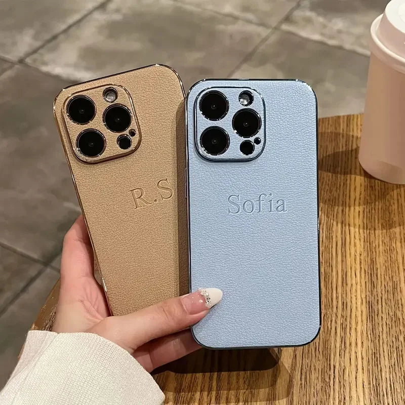 Personalised Customized Initials Name Case For iPhone