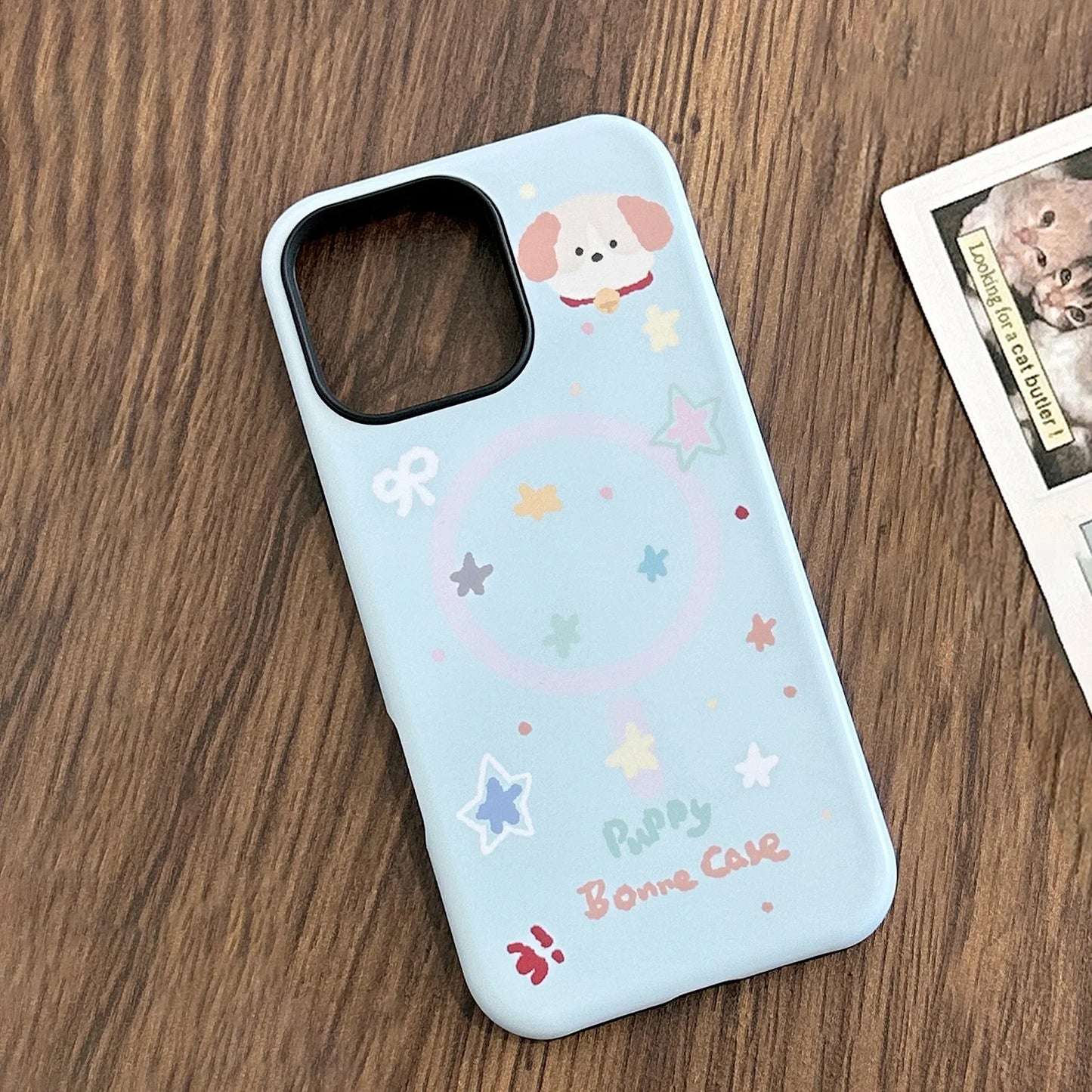Cute Lucky Magnetic Stand Phone Case
