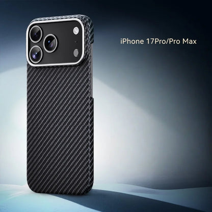 Slim Kevlar Carbon Fiber Anti-Fingergrint Case For iPhone