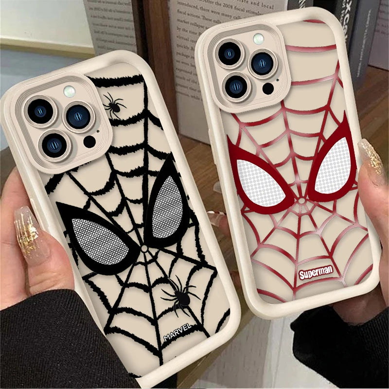 Marvel Spider Man Pattern Case For iPhone