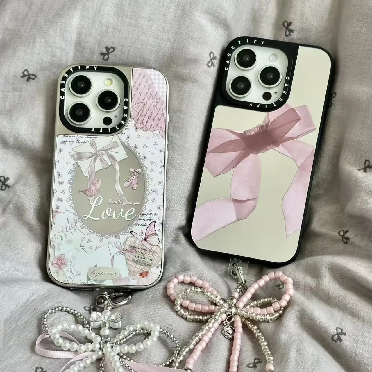 Floral Envelope Bow Suitable Phone Case