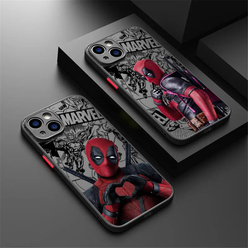 Marvel Deadpool Phone Case For iPhone