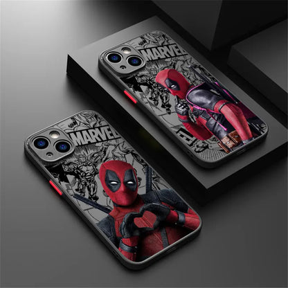 Marvel Deadpool Phone Case For iPhone
