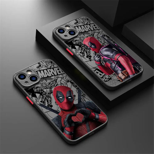 Marvel Deadpool Phone Case For iPhone