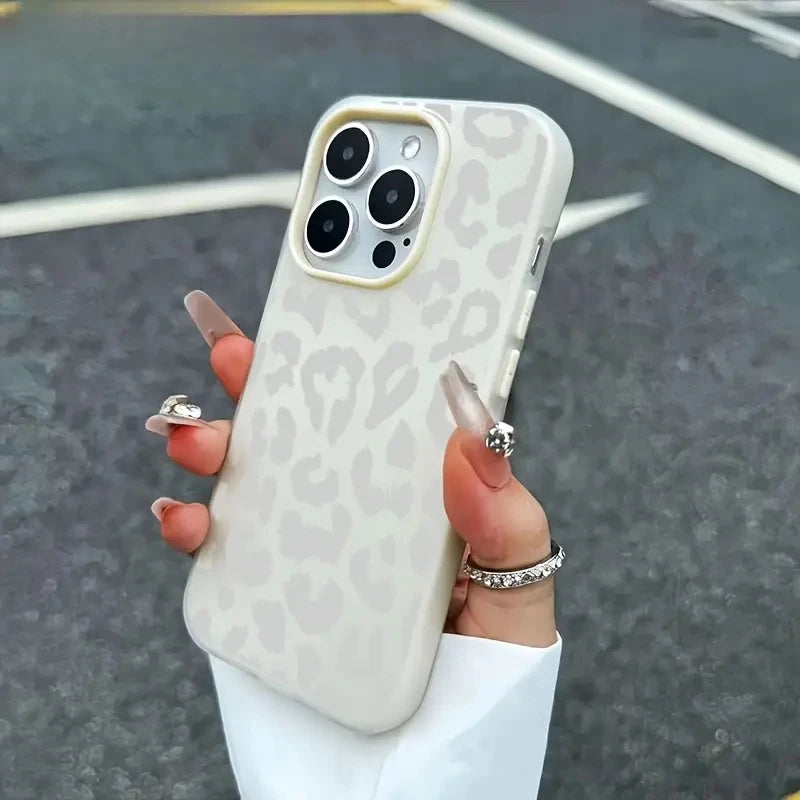 Small Fresh Pink Heart Jelly Color Phone Case For iPhone