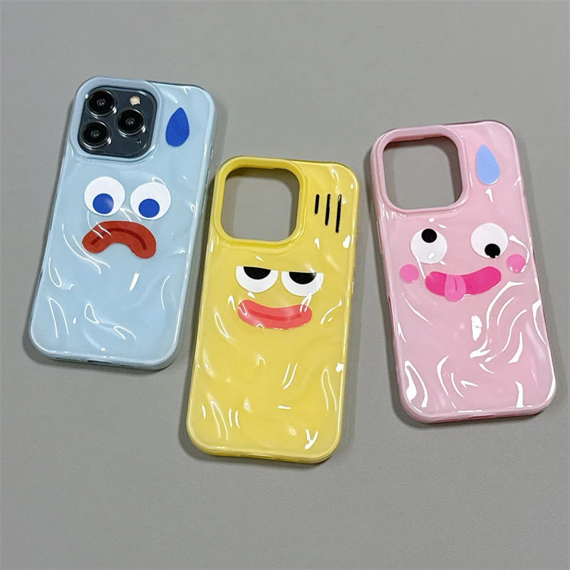 Funny Expression Graffiti Compatible Phone Case