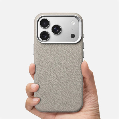 Luxury Business Lychee Texture Leather Shockproof Case For iPhone