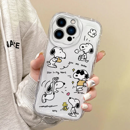 Fashion Cute Cartoon Snoopy Phone Case