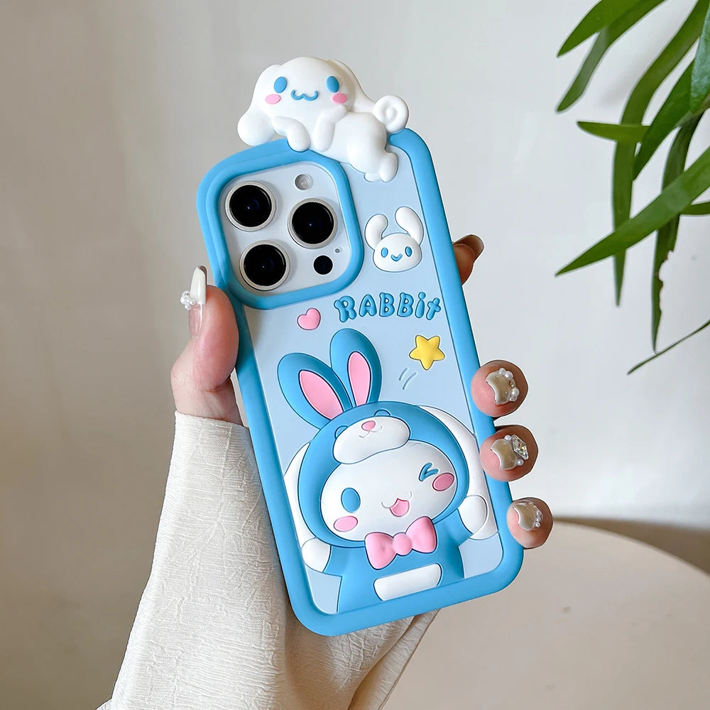Cartoon Cinnamoroll Dog Soft Silicone Phone Case