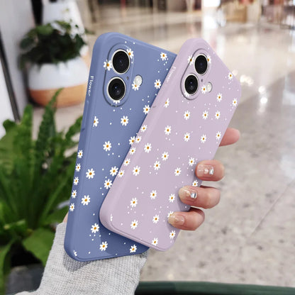 Floral Daisies Phone Case For iPhone