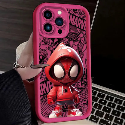 Marvel Spider Man Iron Man Version Case For iPhone