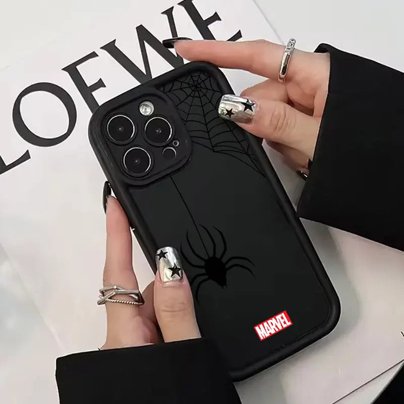 Spiderman Marvel Spider Man Silicone Case For iPhone