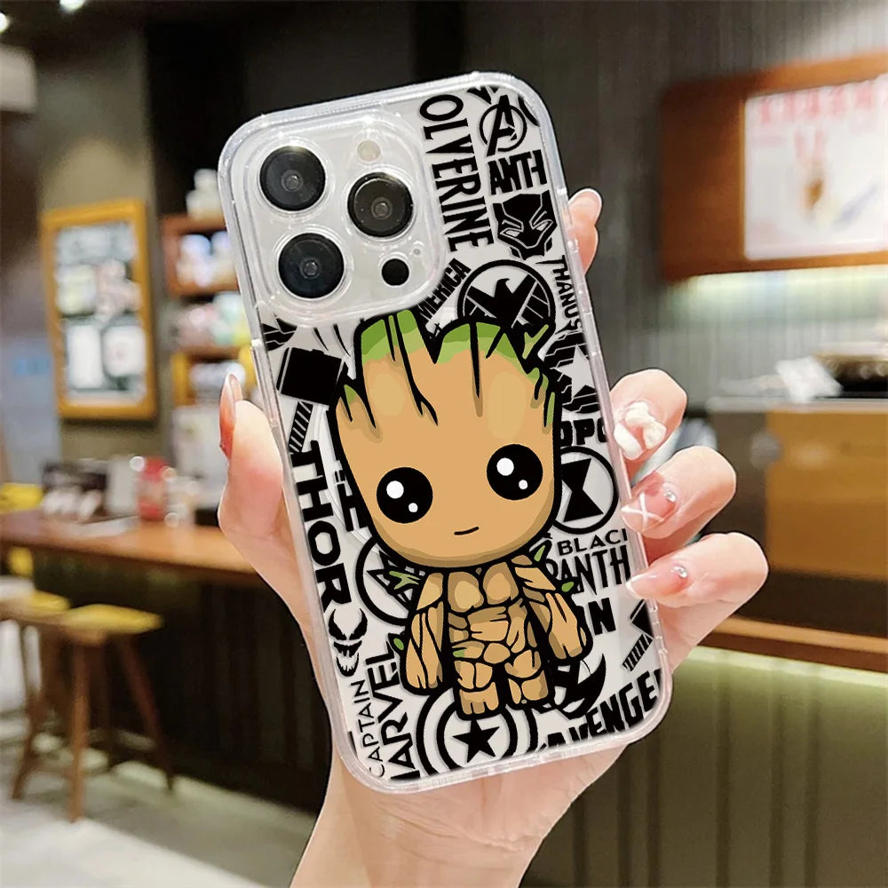 Anime Marvels Spider Man Magnetic Phone Case For iPhone