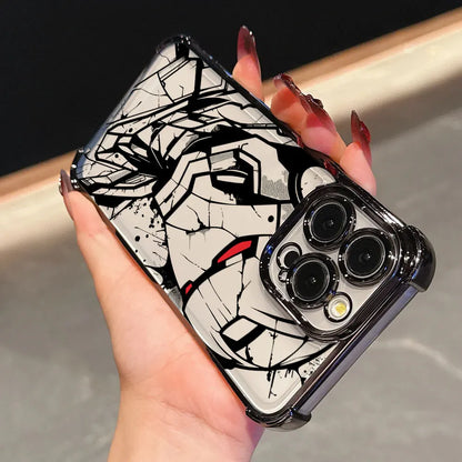 Marvel Art Ironman Luxury Shockproof Case For iPhone