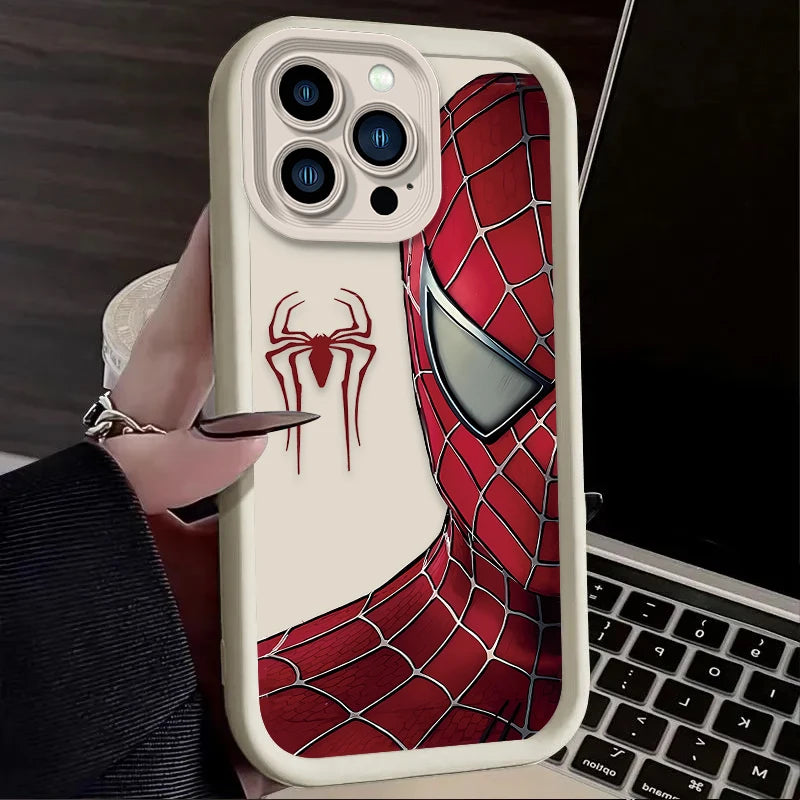 Marvel Movie Spider Man Anime Venom Comic Case For iPhone