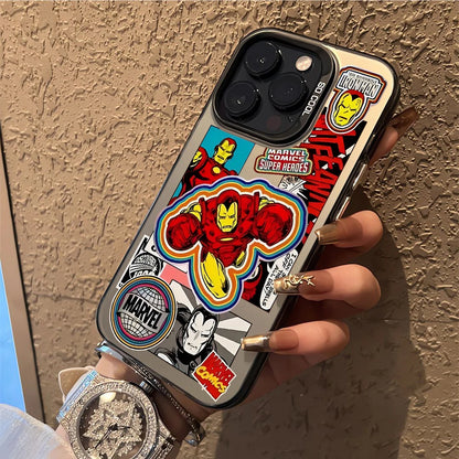 Retro Thanos Avengers Phone Case For iPhone