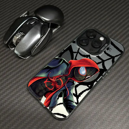 Spider Man Miles Morales Spider Gwen Marvel Phone Case For iPhone