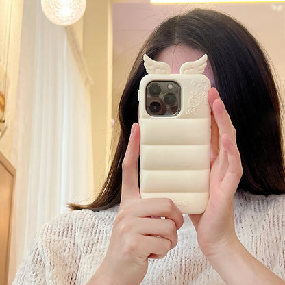 Cute 3D Cartoon Angel Soft Silicone Phone Case