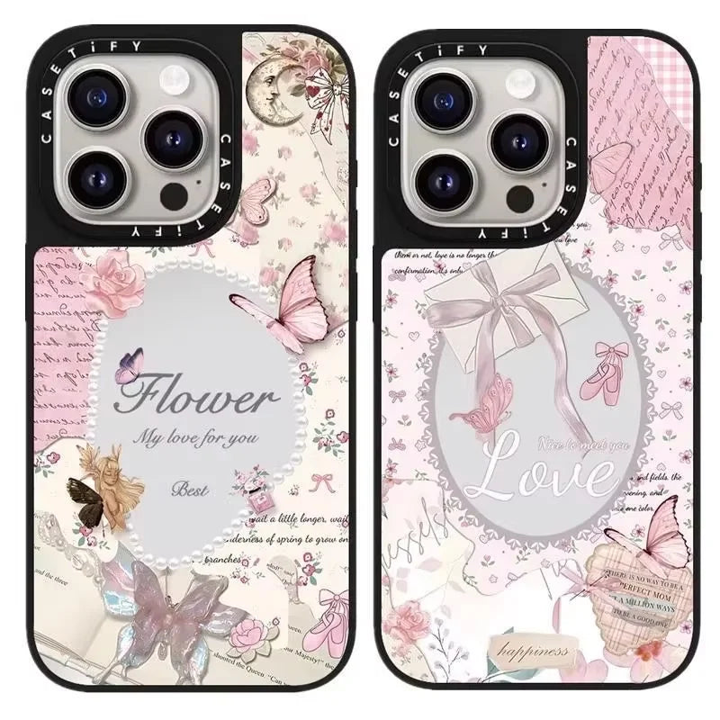 Floral Envelope Bow Suitable Phone Case