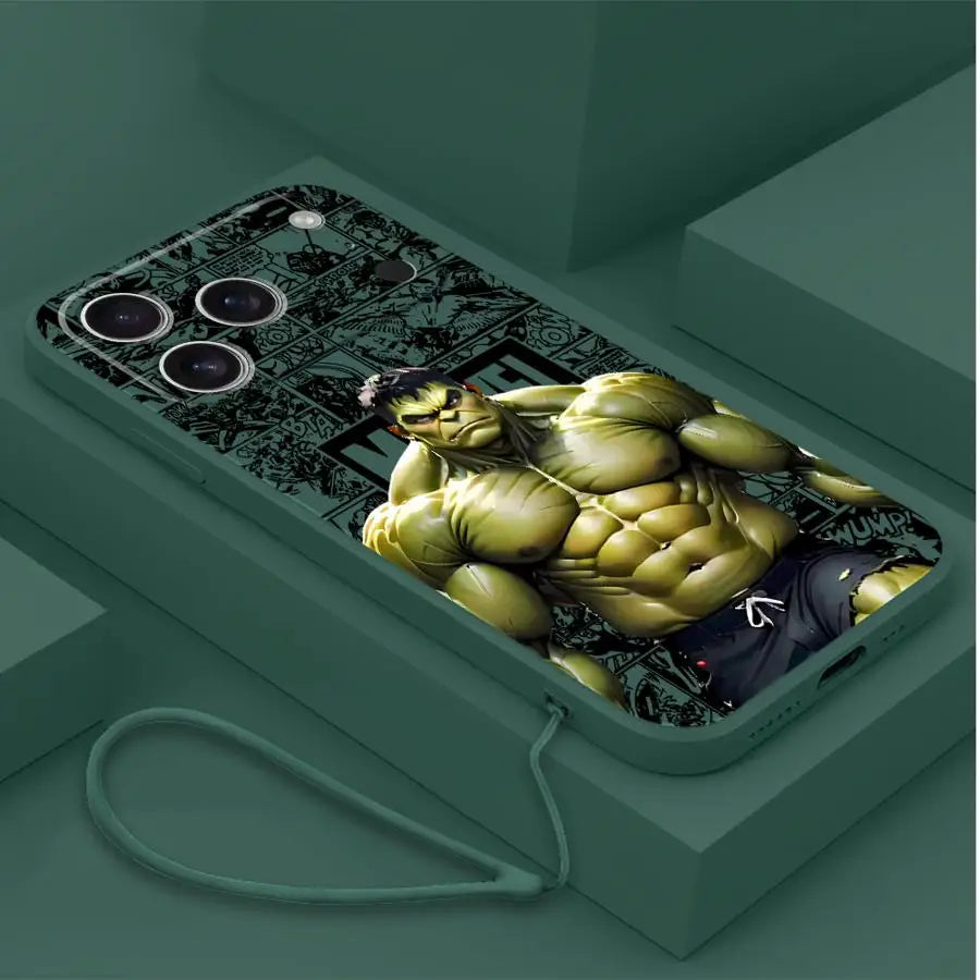 Case For iPhone Soft Cover Marvel The Hulk Venom