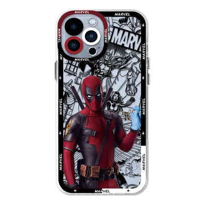 Cover Marvel Interesting Deadpool Phone Case For Apple iPhone