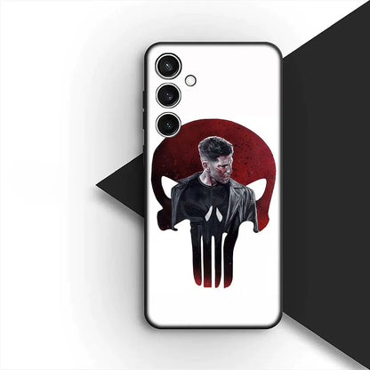 Cover For Apple iPhone The Punisher Marvel Skull