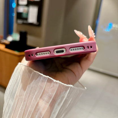 Shockproof Frosted Contrast Color Magnetic Case For iPhone