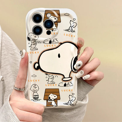 Fashion Cute Cartoon Snoopy Phone Case