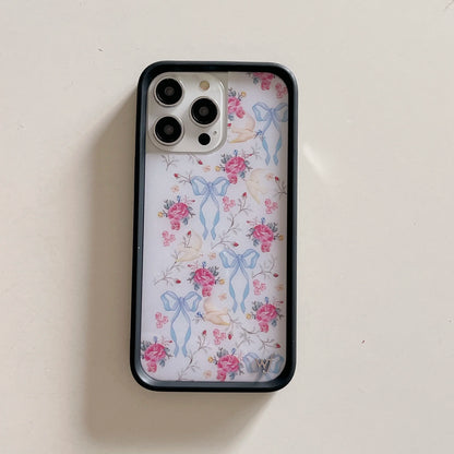 Wildflower Heart Love Flower Cherry Cake Phone Case