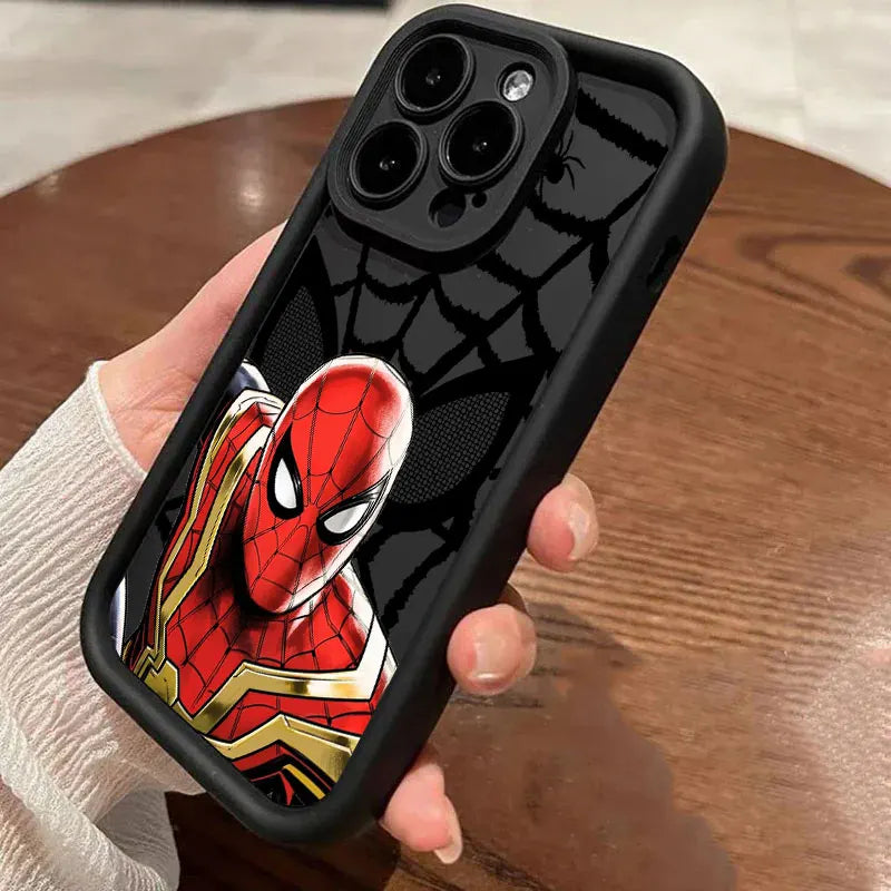 Marvel Spiderman Miles Morales Heroes Silicon Case For Apple iPhone