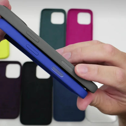 MagSafe Liquid Silicone iPhone Case With Camera Control  Full Protection