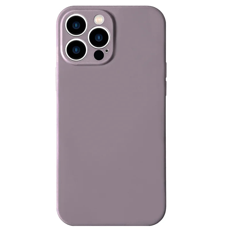 For iPhone Case Neon Liquid Silicone Fluorescence Cover