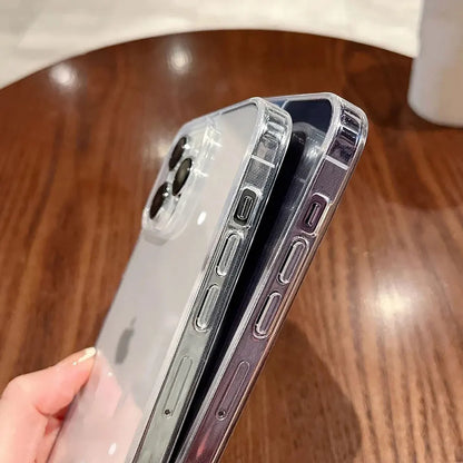The Avengers Logo Transparent Phone Case For iPhone