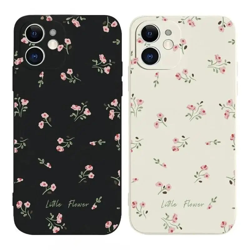 Small Floral Flower Phone Case For iPhone
