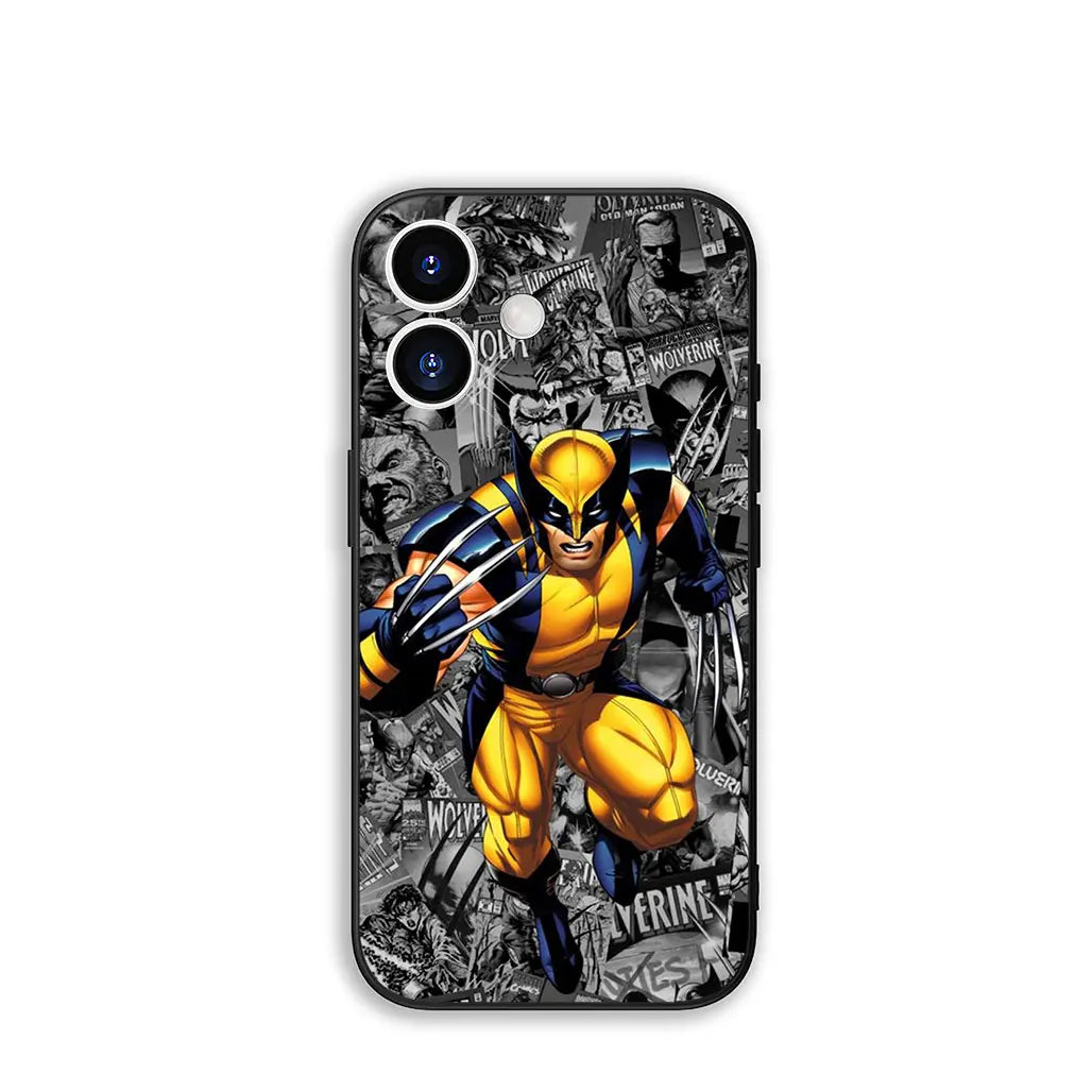 Marvel Comics Wolverine Deadpool Case For Apple iPhone