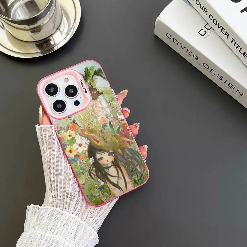 Aya Takano Color Shockproof Phone Case For iPhone