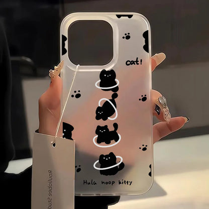 Cute Cartoon Puppy Phone Case For iPhone