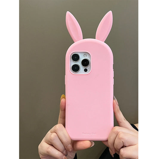 Cute 3D Bunny Rabbit Ear Silicone Phone Case