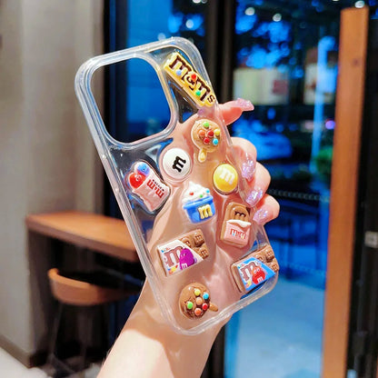 Super Cute Beans Chocolate Phone Case