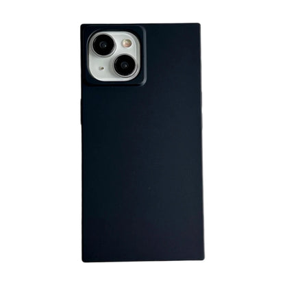 Simple Fashion Matte Black Rectangle Frame Phone Case