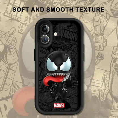 Marvel Sipiderman Venom Soft Cover Case For iPhone
