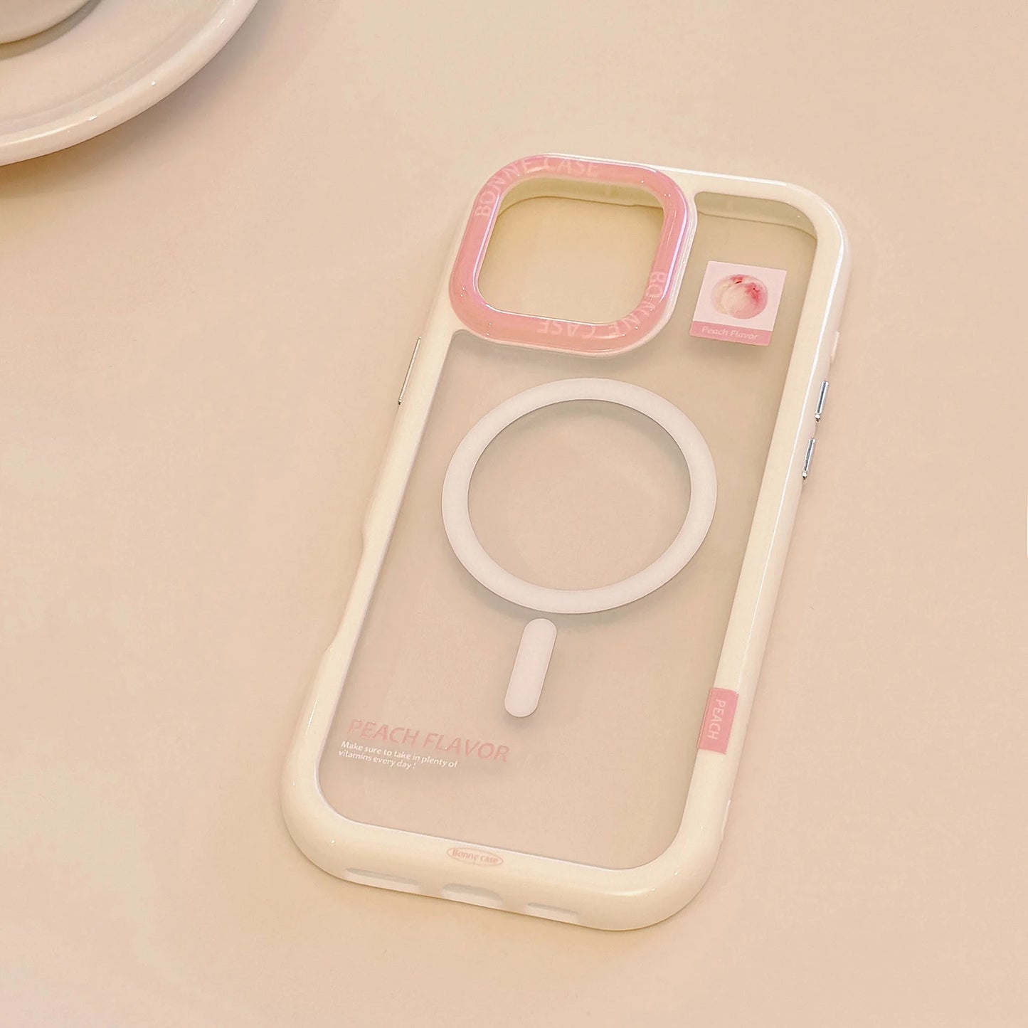 Peach MagSafe Stand Case