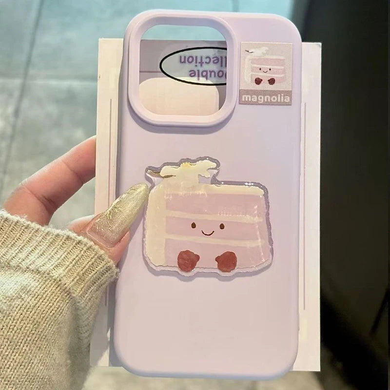 Interesting Cute Cake Compatible Phone Case