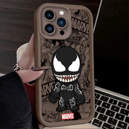 Marvel Spider Man Silicone Case For iPhone