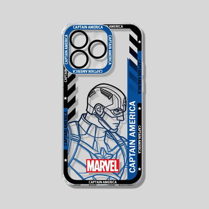 The Avengers Black Panther Captain America Case For iPhone