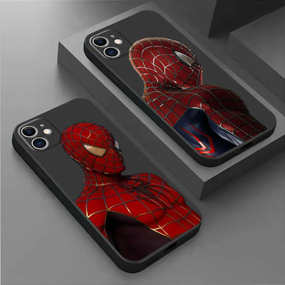 Marvel Venom Spider Man Cover Case For Apple iPhone
