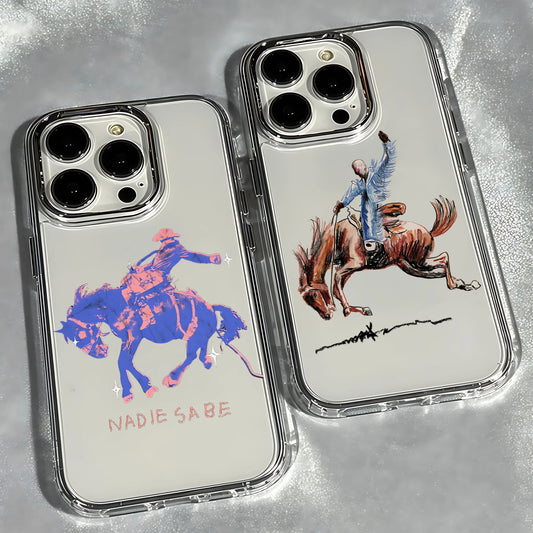 Singer Bad Bunny Art Phone Case For iPhone Transparent Soft Cover