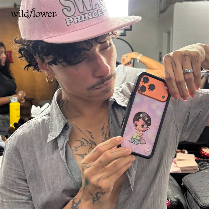 Vanilla Mace Wildflower Phone Case For iPhone