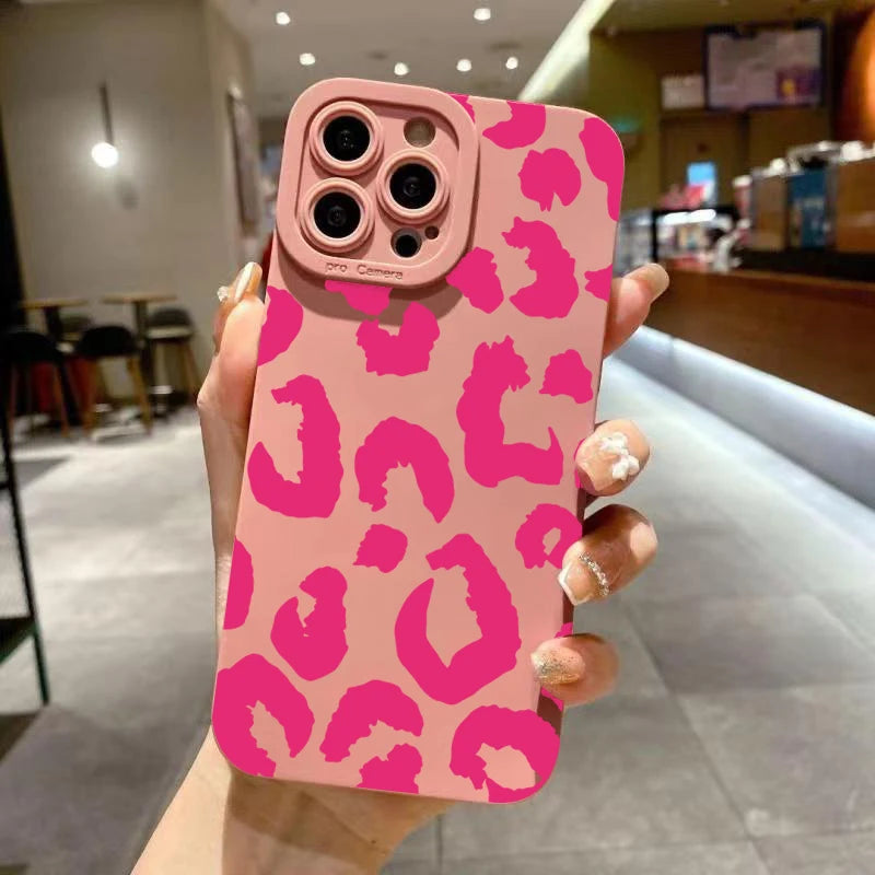 Leopard Design Camera Protective Case For iPhone